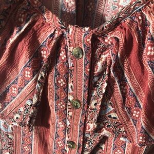 American Eagle off the shoulder swing dress